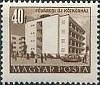 (1953-031) Марка Венгрия "Столичная больница"    Здания построенные за  Пятилетку  (Стандартный выпу