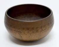 Тибетская поющая чаша, медная (сост. на фото)