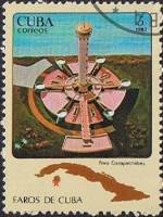 (1983-050) Марка Куба "Карапачибей"    Маяки III Θ