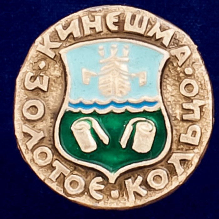 29455\132010 Значок &quot;Город Кинешма&quot;
