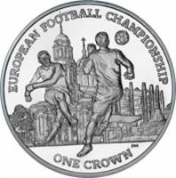 () Монета Остров Мэн 2012 год 1 крона ""   AU