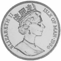 () Монета Остров Мэн 1986 год 1 крона ""   AU