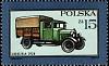 (1987-019) Марка Польша "Грузовик Ursus-A, 1928"    Автомобили и мотоциклы I Θ