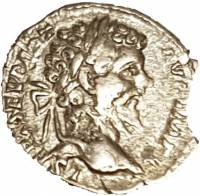 (№ (Пакс-Богиня мира) ) Монета Римская империя 1970 год 1 Denarius (Пакс-Богиня мира)