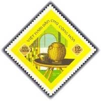 (1968-039) Марка Вьетнам "Изделия из бамбука"   Народные ремесла III O