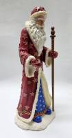 Статуэтка Дед Мороз полистоун (состояние на фото)