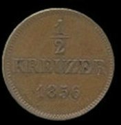 () Монета Германия (Империя) 1851 год 12  ""   Медь  UNC