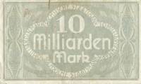 (№1923) Банкнота Германия 1923 год "50,000,000,000 Mark"