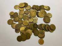 Набор монеты копейки 1, 2, 3, 5 1929-1957 гг, 100 шт (состояние на фото)