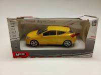 Модель автомобиля Renault Megane Coupe в коробке-блистере Mondo motors1:43