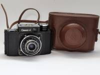 Фотоаппарат плёночный Смена 4 Объектив Т 22 СССР  с чехлом