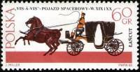 (1965-086) Марка Польша "Визави"   Экипажи II Θ