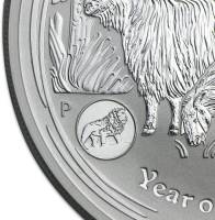 (1985) Монета Австралия 2015 год 1 доллар   Биметалл (Серебро - Ниобиум)  UNC