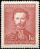 (1938-010) Марка Чехословакия "Й. Фюгнер (Красная)"    10-е Старославянских игр Сокол, Прага II Θ