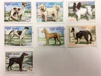 --  Набор марок Камбоджа 7 шт.  Гашёные , III Θ