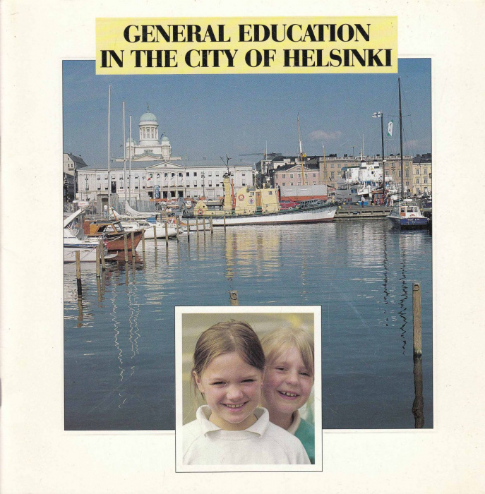 Книга &quot;General education in the city of Helsinki&quot; , Хельсинки 1988 Мягкая обл. 32 с. С цветными иллю