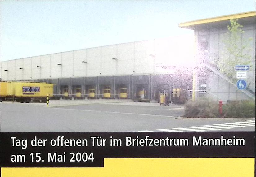 (2004-год)Марка в буклете Германия &quot;Briefzentrum Mannheim&quot;  Гашёные  ,  