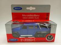 Модель авто Merctedes Benz G63 AMG 6x6 Welly в коробке