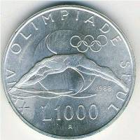 () Монета Сан-Марино 1988 год 10000  ""    AU