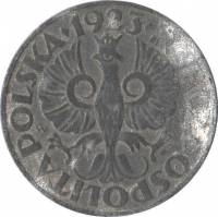 (№1923y37) Монета Польша 1923 год 20 Groszy