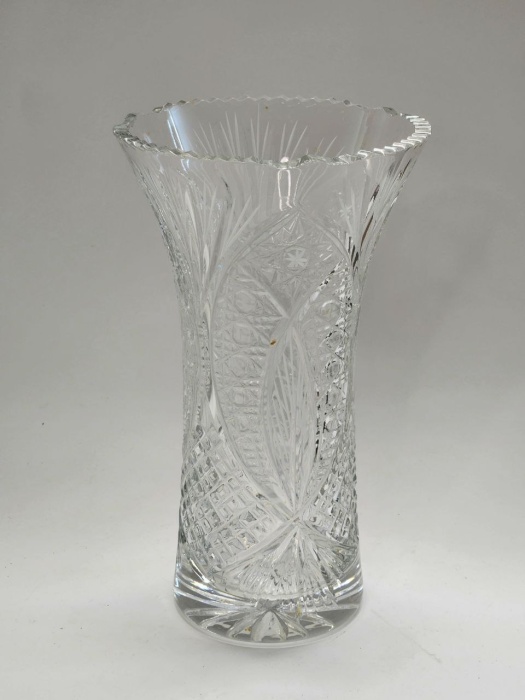 Ваза хрусталь 25 см для букета