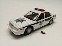 Полицейские машины мира модель Ford Crown Victoria полиция Мексики 1:43 без коробки нужна подклейка 