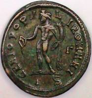 (№ (Галерия Максимиана) ) Монета Римская империя 1970 год 1 Follis (Галерия Максимиана)