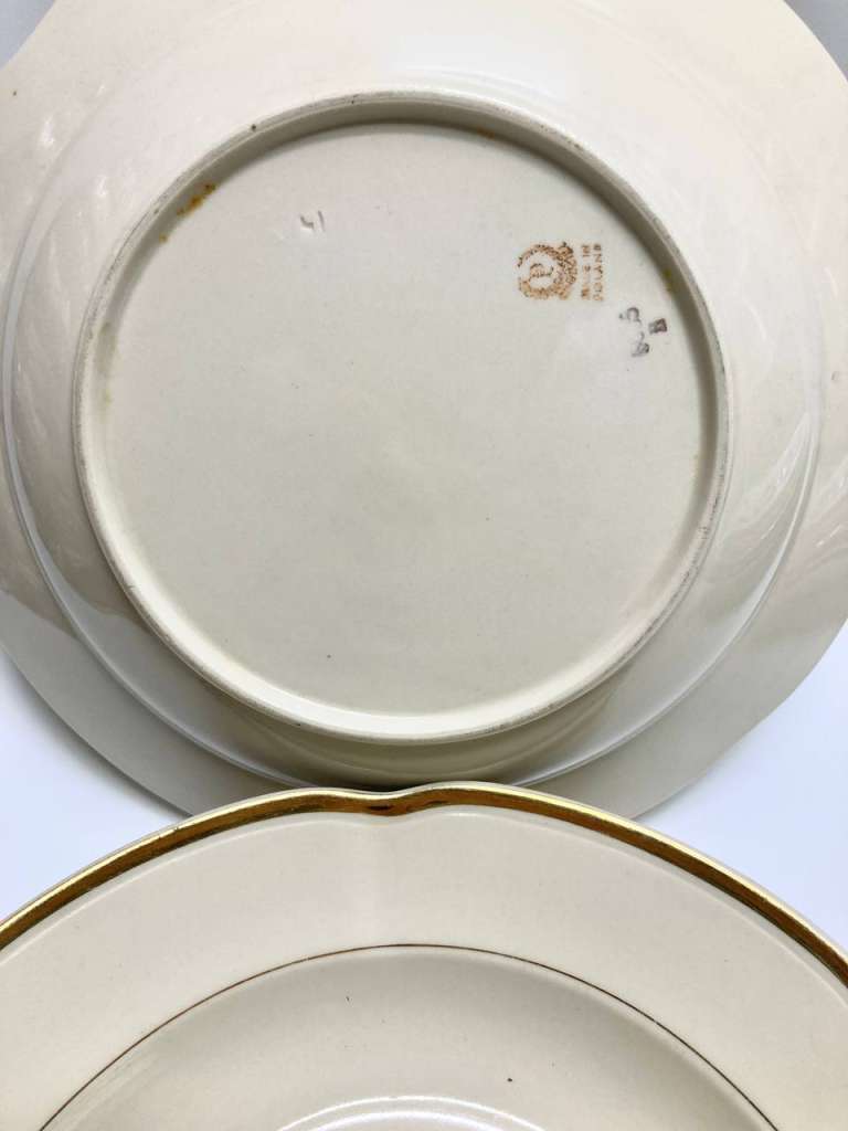 Тарелки суповые, Польша, 3 шт