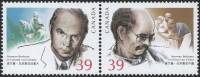 (№1990-1171) Лист марок Канада 1990 год "Норман Бетьюн", Гашеный
