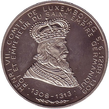 (1993) Монета Люксембург 1993 год 5 экю &quot;Европейский банк инвестиций&quot;  Медь-Никель  PROOF