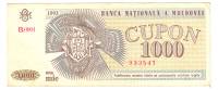 (1993) Банкнота Молдова 1993 год 1 000 купонов "Сорокская крепость"   VF