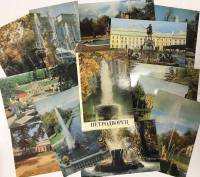 Набор открыток "Петродворец", 12 шт., 1981 г.