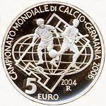 () Монета Сан-Марино 2004 год 5 евро ""   AU