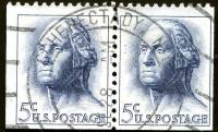 (№1962-817) Лист марок США 1962 год "Джордж Вашингтон 1-й президент 17321799", Гашеный