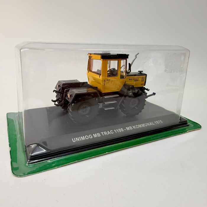Тракторы история люди машины модель Unimog MB Trac 1100 1:43 в блистере без журнала
