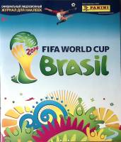 Альбом Для наклеек FIFA World Cup Brasil новый пустой 2014 Panini . Мягкая обл. 70 с. С цв илл