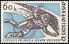 (1965-027) Марка Чехословакия "Космонавт"    Полеты в космос II Θ