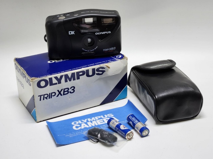 Фотоаппарат плёночный Olimpus Trip XB3 с чехлом  Рабочий Китай  