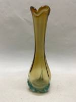 Ваза цветное стекло СССР 27 см