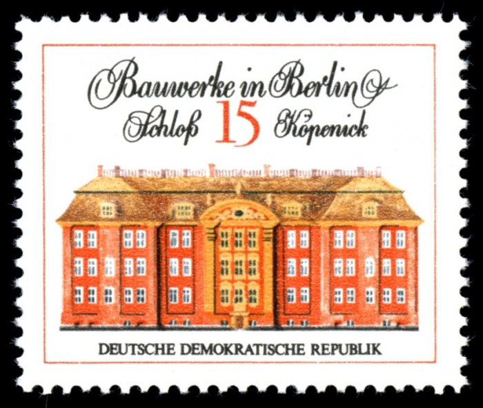(1971-033) Марка Германия (ГДР) &quot;Замок Кепеник&quot;    Архитектура Берлина III Θ
