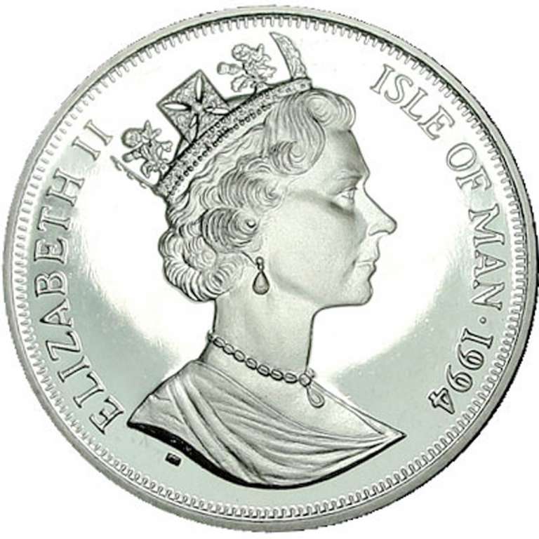 () Монета Остров Мэн 1994 год 1 крона &quot;&quot;   AU