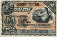 (№1888P-92s) Банкнота Гаити 1888 год "2 Gourdes"