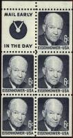 Лист марок США 1970 год "Эйзенхауэр", Гашеный