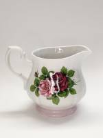 Молочник сливочник соусик Добруш Розы фарфор высота 10 см