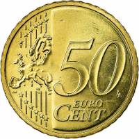 (2020) Монета Литва 2020 год 50 центов    UNC