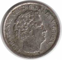 (№1842km729) Монета Дания 1842 год 3 Rigsbankskilling