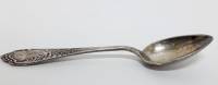 Ложка чайная, мельхиор, Варшава, есть клеймо (см. фото)