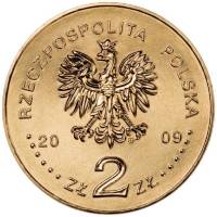 () Монета Польша 2009 год 2  ""   Северное золото  UNC