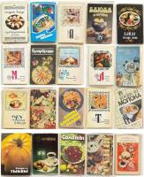 Наборы открыток 20 шт Блюда национальных кухонь Рецепты Кулинария полный комплект в каждом наборе