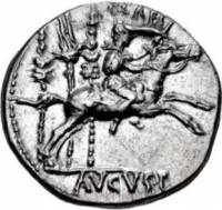 (№1970) Монета Римская империя 1970 год 1 Denarius